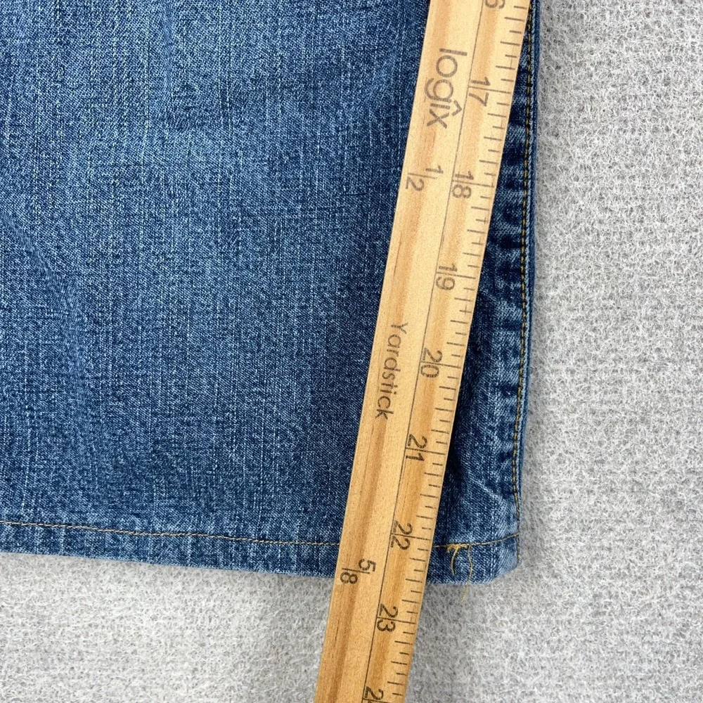 Vintage Y2K Abercrombie & Fitch Jeans Boys 12 Bootcut Baggy Youth 26x22 *